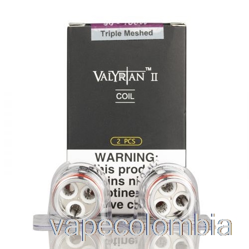 Vape Recargable Uwell Valyrian Ii 2 Bobinas De Repuesto 0.16ohm Un2-3 Bobinas De Malla Triple
